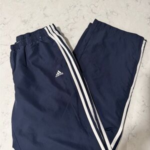Adidas Dark Blue Mesh Track Pants